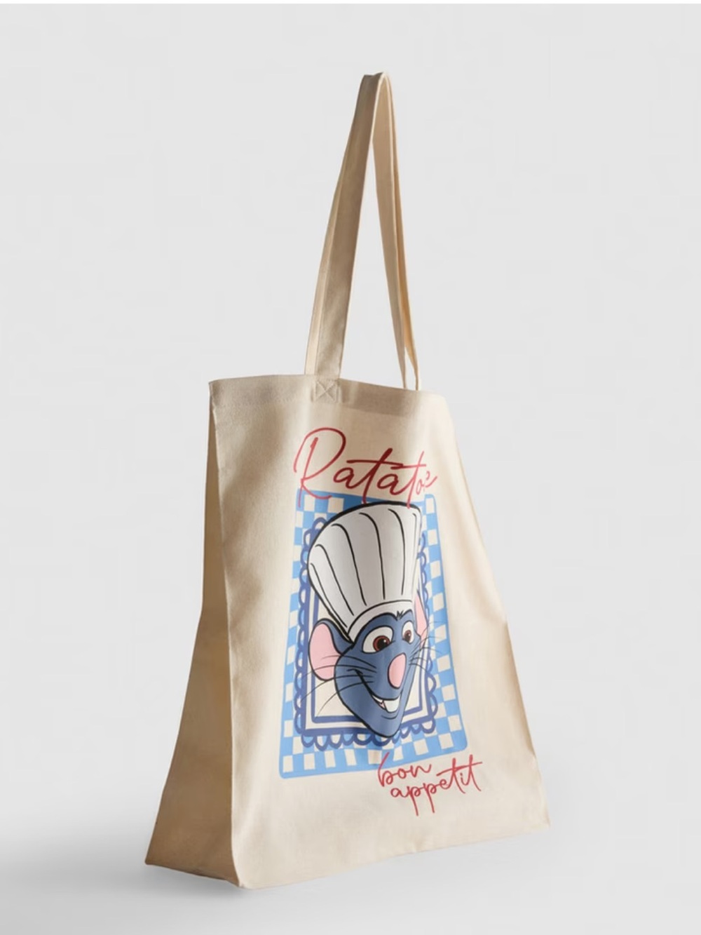 Disney Ratatouille Canvas Tote Bag Remy mouse 100% cotton